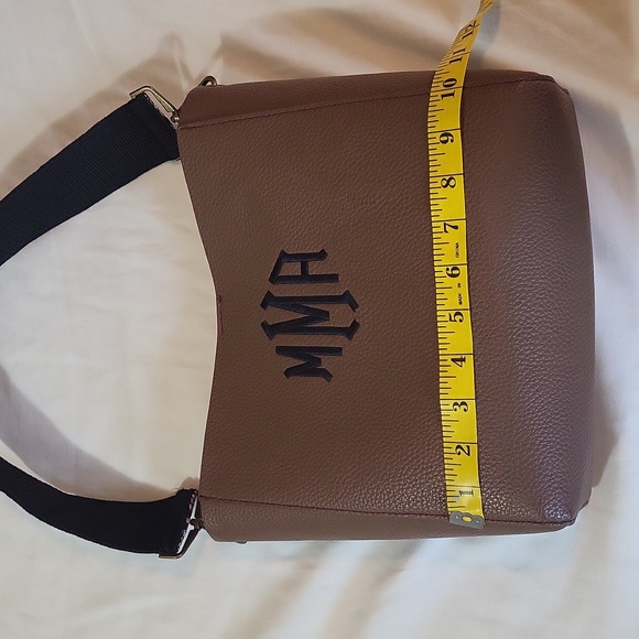 MMA MARLEYLILLY PU Vegan leather purse embroidered guitar strap Monogram - Picture 15 of 15